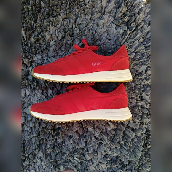 Anthropologie Other - Gola all red sneakers